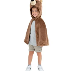 Deluxe Björn Plush Cape Barn 4-7 år