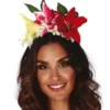 Diadem med Orkidéer & Blad