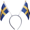 Diadem med Stora Svenska Flaggor