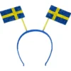Diadem med Svenska Flaggor