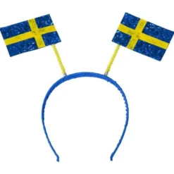 Diadem med Svenska Flaggor