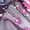 Diamantkonfetti Ljusrosa