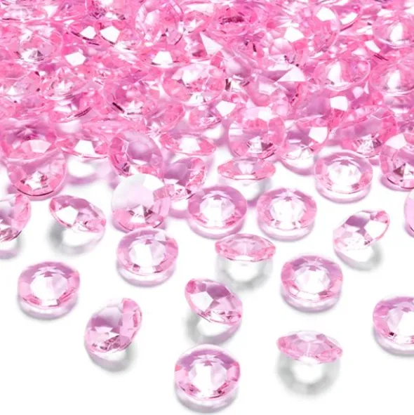 Diamantkonfetti Ljusrosa
