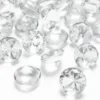 Diamantkonfetti Mellan Transparent