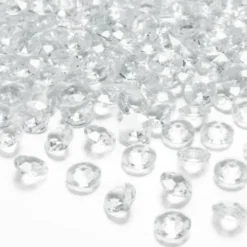 Diamantkonfetti Transparent
