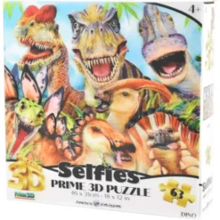 Dinosaurie 3D Pussel Selfie