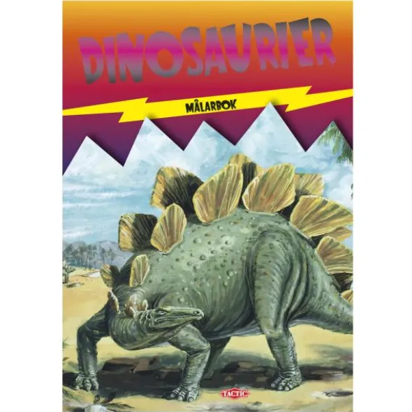 Dinosaurier Målarbok
