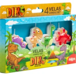 Dinosaurier Tårtljus Mix