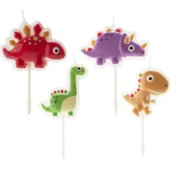 Dinosaurier Tårtljus Mix
