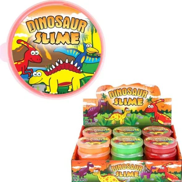Dinosaurie Slime i Burk 40 g