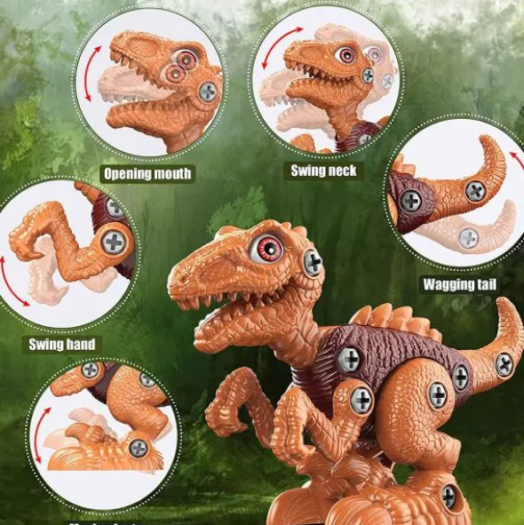 Dinosaur Planet DIY Leksaksset