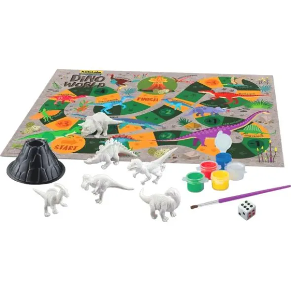 Dino World Måla och Spela