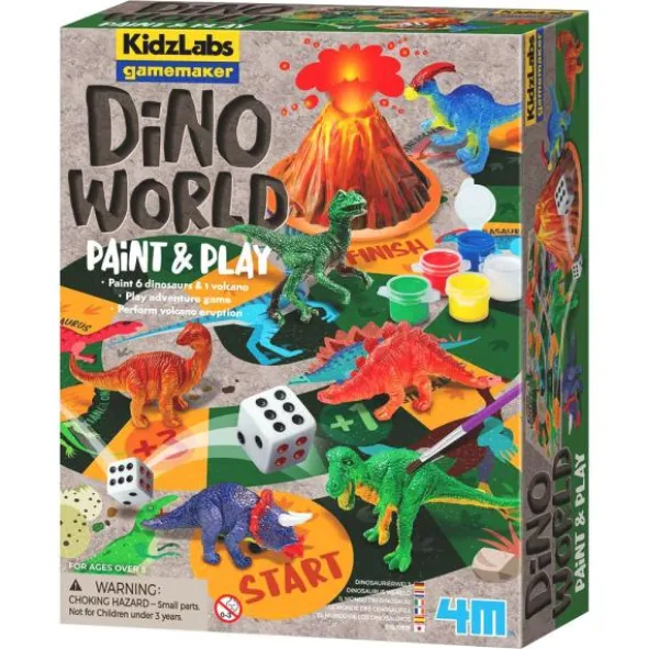 Dino World Måla och Spela