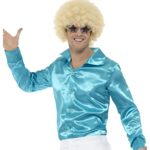 Disco Skjorta Blå (Medium)