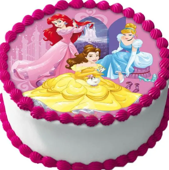 Disney Prinsessor Tårtbild E