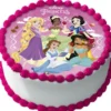 Disney Prinsessor Tårtoblat A 16 cm