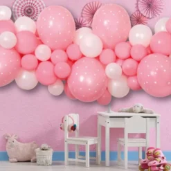 DIY Ballonggirlang Baby Rosa