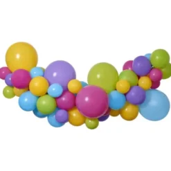 DIY Ballonggirlang Färgglad