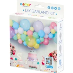 DIY Ballonggirlang Pastell