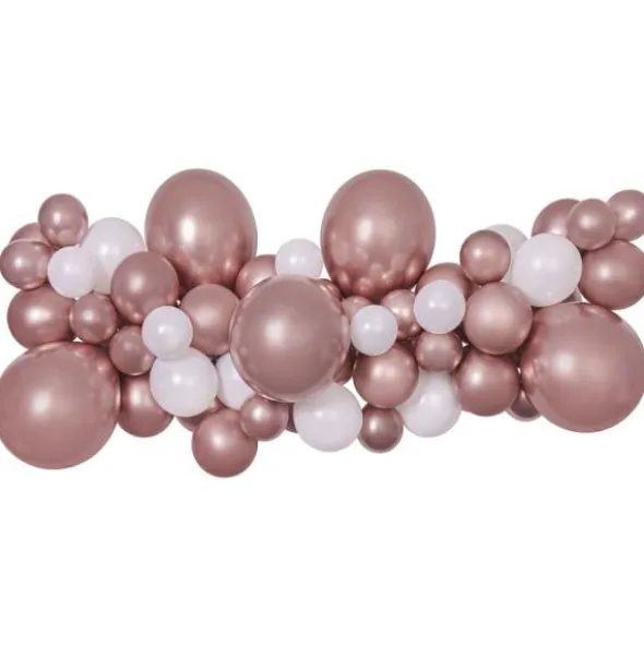 DIY Ballonggirlang Roséguld