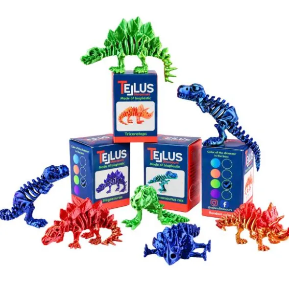 3D-printad Dinosaurie 12 cm