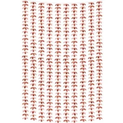 Draperi Blommor Roséguld