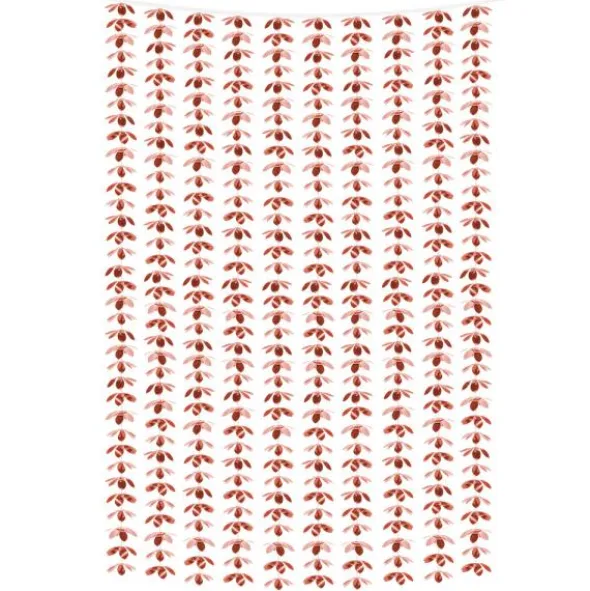 Draperi Blommor Roséguld