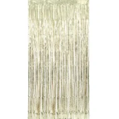 Dörrdraperi Metallic Guld