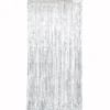 Dörrdraperi Metallic Silver