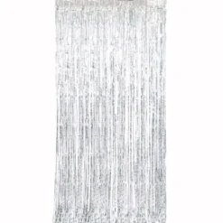 Dörrdraperi Metallic Silver