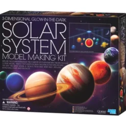 3D Solsystem Glow in the Dark Modell Kit