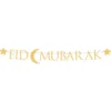 Eid Mubarak Girlang Guld