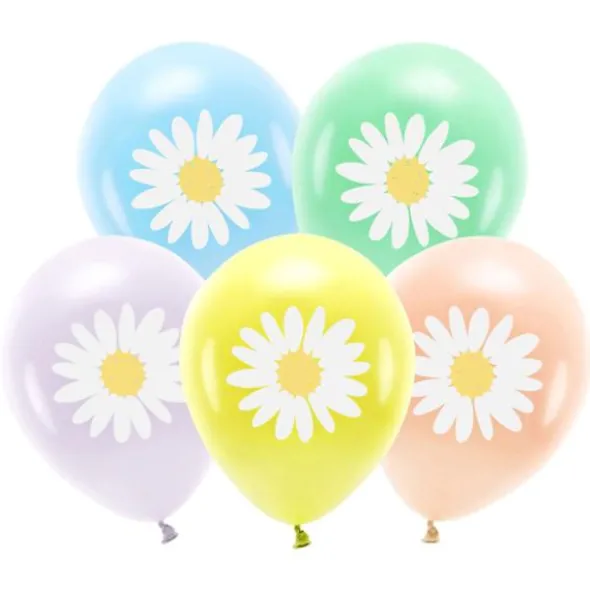 Eko Ballonger Prästkrage Pastell 5-pack