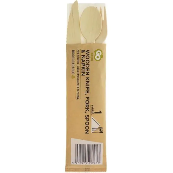 Ekologiska Engångsbestick Set