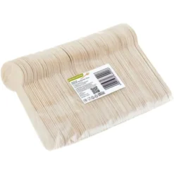 Ekologiska Träskedar 100-pack