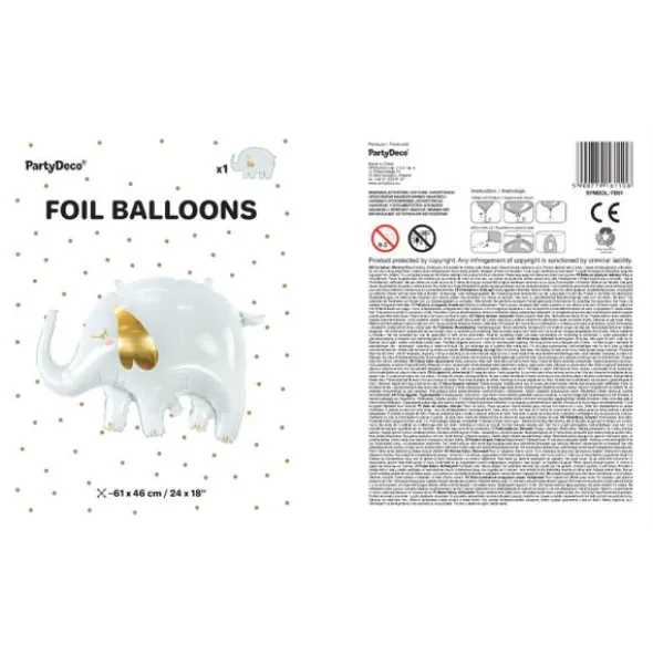 Elefant Folieballong