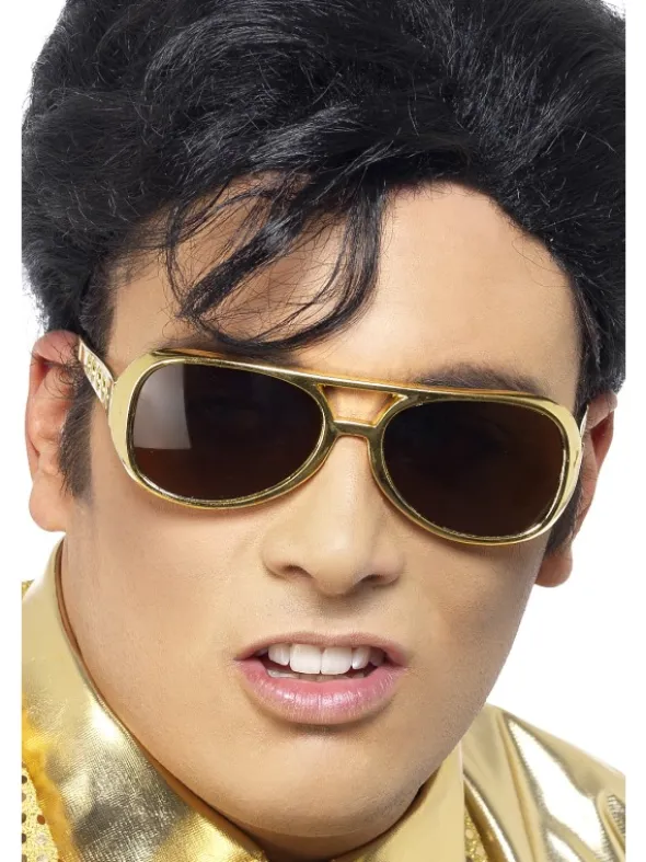 Elvis Guld Glasögon