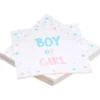 Engångsservetter Boy or Girl 20-pack