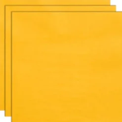 Engångsservetter Gul 33 cm 20-pack