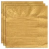 Engångsservetter Guld 24 cm 20-pack