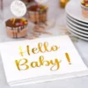 Engångsservetter Hello Baby 20-pack