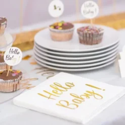 Engångsservetter Hello Baby 20-pack