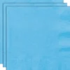 Engångsservetter Klarblå 17 cm 20-pack