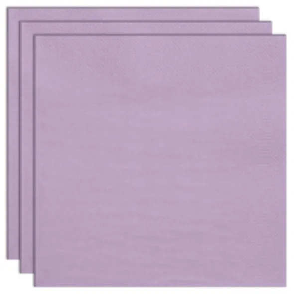 Engångsservetter Lavendel 24 cm 20-pack