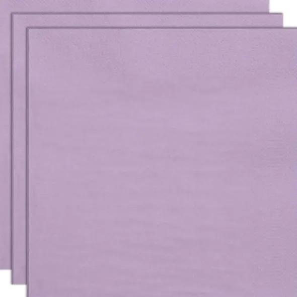 Engångsservetter Lavendel 33 cm 20-pack