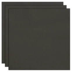Engångsservetter Svart 24 cm 20-pack