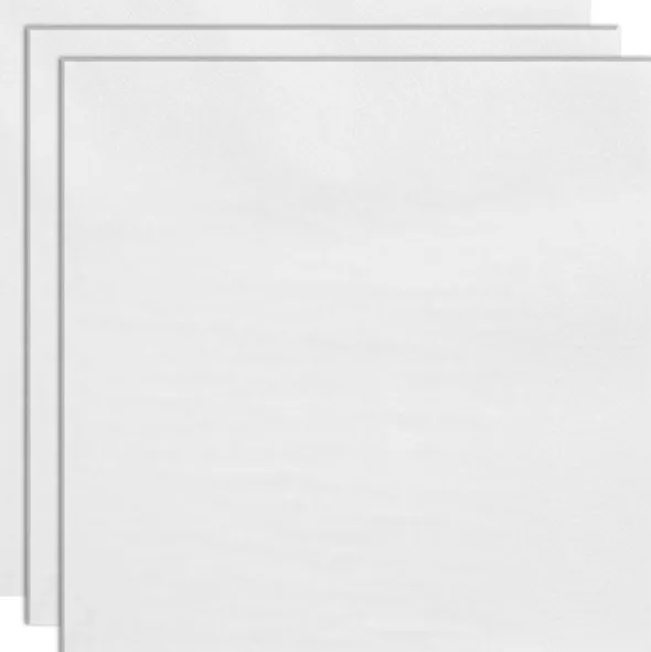 Engångsservetter Vit 33 cm 20-pack