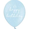 Födelsedagsballonger Happy Birthday Blå