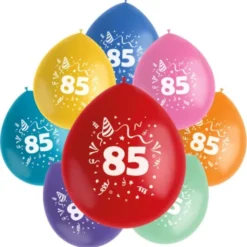 Födelsedagsballonger 85 år
