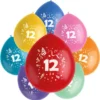 Födelsedagsballonger 12 år